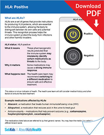 clickable thumbnail image to download handout on HLA-positive