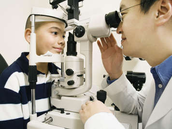 Dilated fundus examination